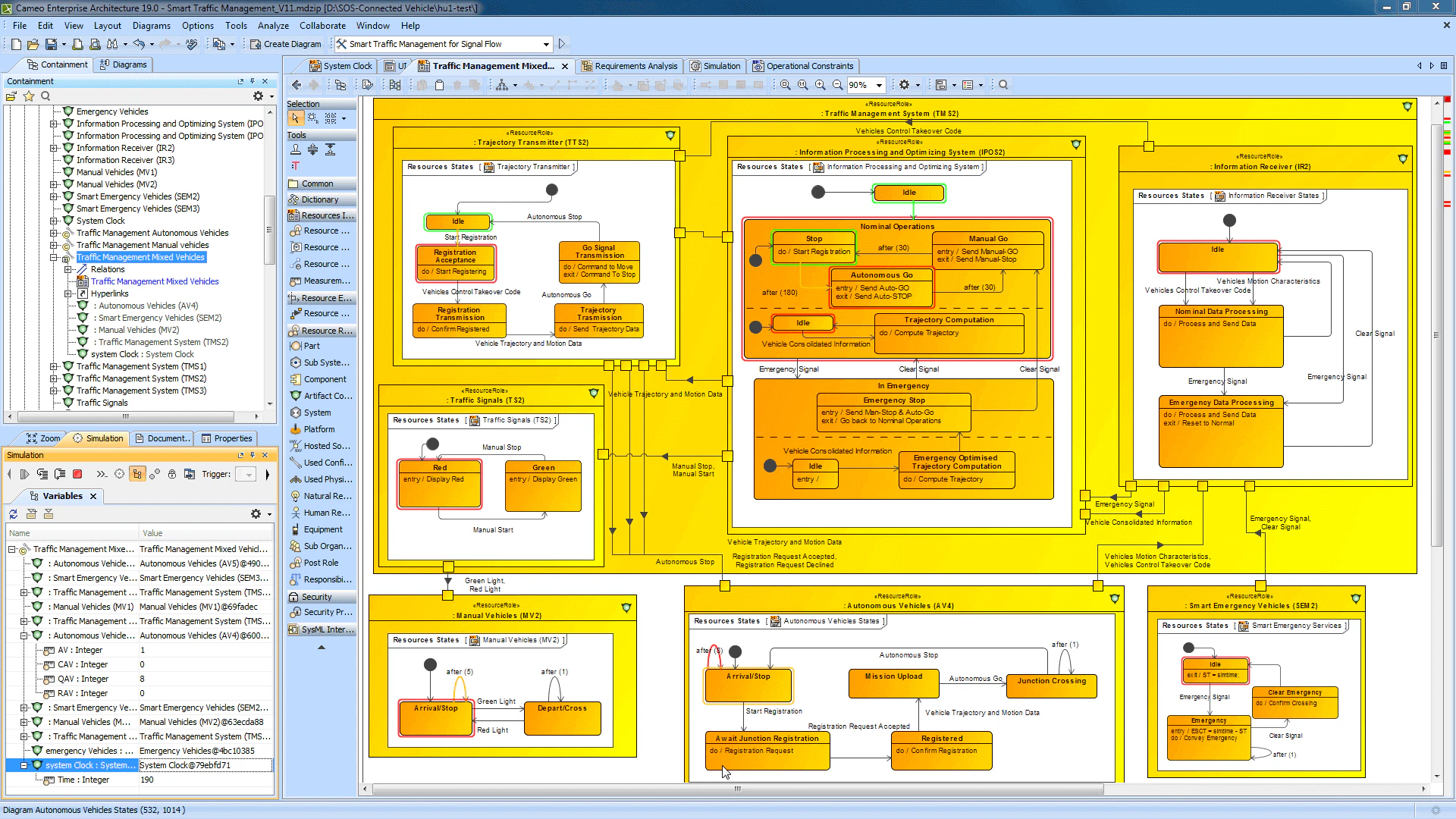 screenshot of Cameo Enterprise Architecture